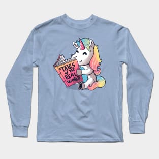 Tales of the Real World Funny Unicorn Long Sleeve T-Shirt